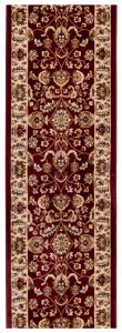 Chodnik klasyczny Venezia bordowy 67cm na metry