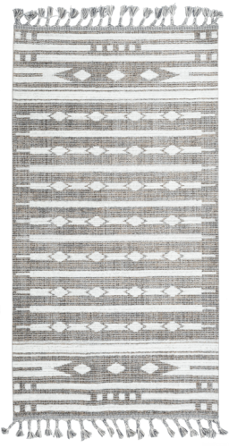 Dywan Marakesh Linie Szaro-Ivory 160x220