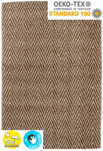 Dywan zewnętrzny Acacia Jodełka Beż 120x180
