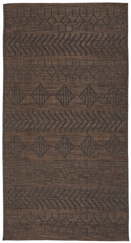 Dywan zewnętrzny Terrazza aztecki brąz 120x170