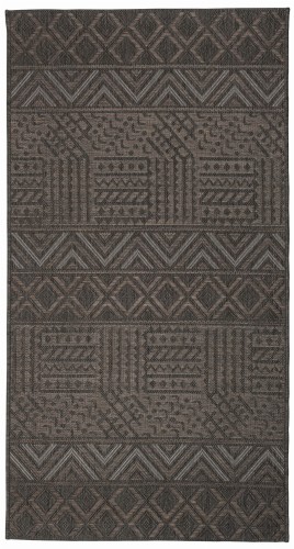 Dywan zewnętrzny Terrazza aztecki Szary 120x170