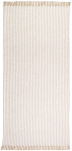 Dywan Naturalny Lea Paski Beżowy 67x150