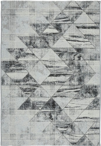 Dywan Dara 80x150 cm Trójkąty Szary