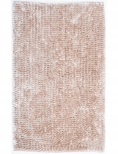 Dywan łazienkowy Chenille Velvet beżowy 40x60cm
