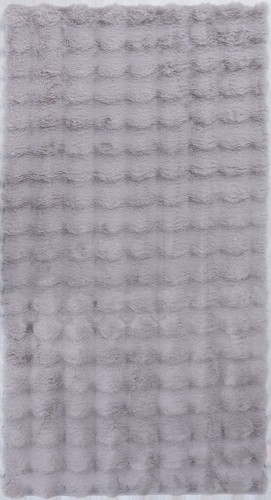 Dywan puszysty komfortowy bąbelkowy 200x280 cm szary