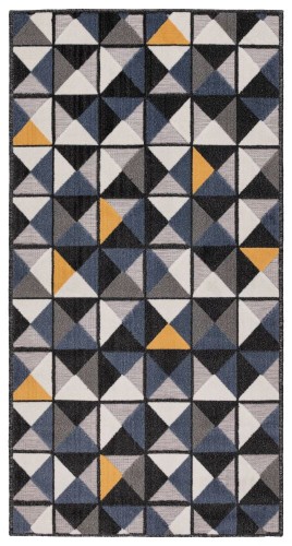 Dywan na taras lub balkon Shift geometria multi 80x150cm