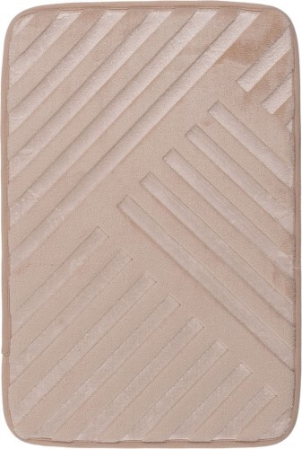 Mata łazienkowa Hamilton pasy beżowy 40x60cm