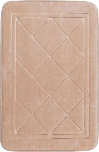 Mata łazienkowa Hamilton romby beż 50x76cm