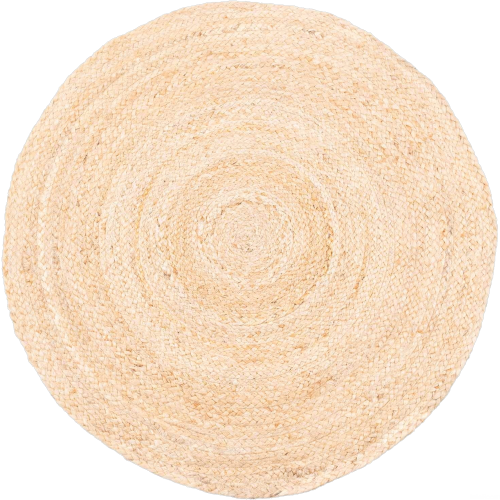 Dywan ogrodowy Delhi z naturalnej juty 80cm koło - eko style