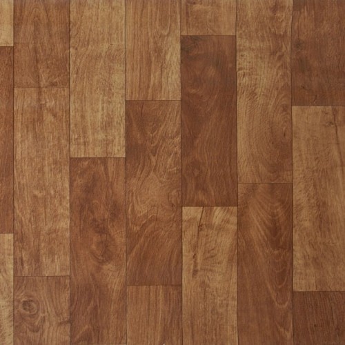 Wykładzina PVC Colorlon Drewno 302 Brąz 2m