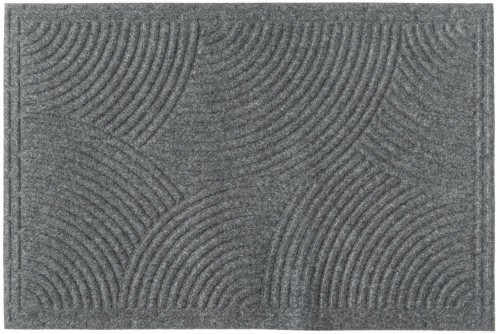Wycieraczka Tekstylna Prążki Szary 45x75