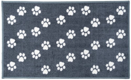 Dywan Uni Pies Znaczek Łap Szary 60x100