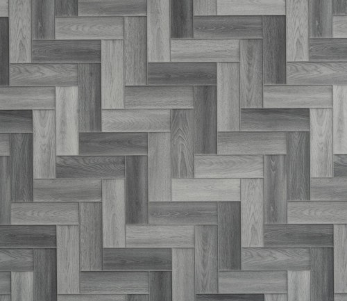 Wykładzina PCV Rimini 2m Diana Wood 799M jodełka Szara 2,3mm