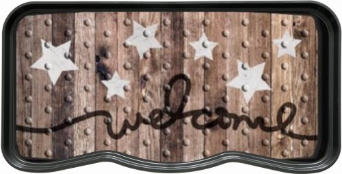 Ociekacz na buty z nadrukiem STARS 38x75 cm