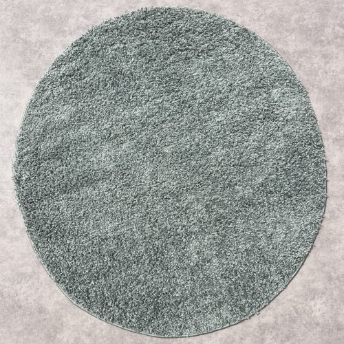 Dywan Clara Shaggy 200x200 Zielony Zieleń Futrzak 3cm Gruby