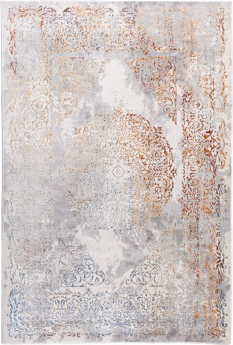 Elegancki dywan w stylu vintage Relato 80 x 150 cm z rozetą