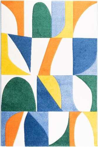 Dywan dziecięcy miękki Bond 120x170cm kolorowy geometryczny