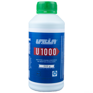 KLEJ DO WYKŁADZIN PODŁOGOWYCH 0,5KG KLEJ RZEPOWY UZIN U 1000 DO PŁYTEK DYWANOWYCH