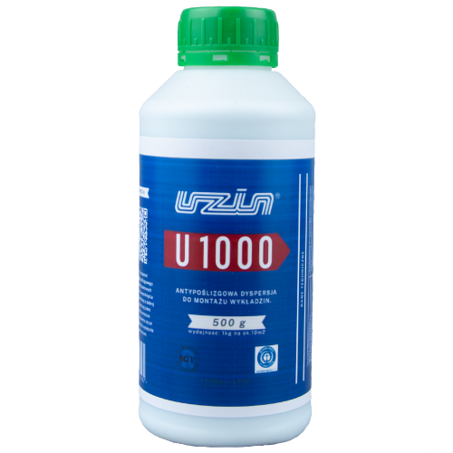 KLEJ DO WYKŁADZIN PODŁOGOWYCH 0,5KG KLEJ RZEPOWY UZIN U 1000 DO PŁYTEK DYWANOWYCH