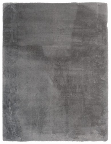 Dywan puszysty komfortowy gładki Rossa New 80x150cm ciemny szary