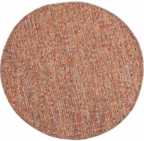 Dywan okrągły Crete wielokolorowy beż 80cm