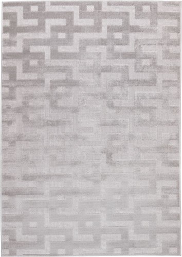 Dywan zewnętrzny Dora labirynt szary 80x150cm