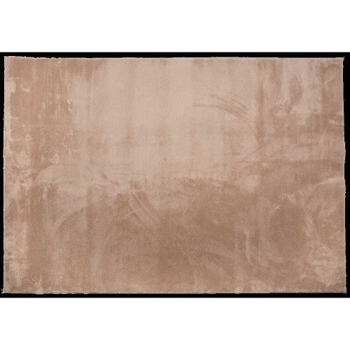 Dywan Loren gładki ciemny beżowy prostokąt 60x100 cm