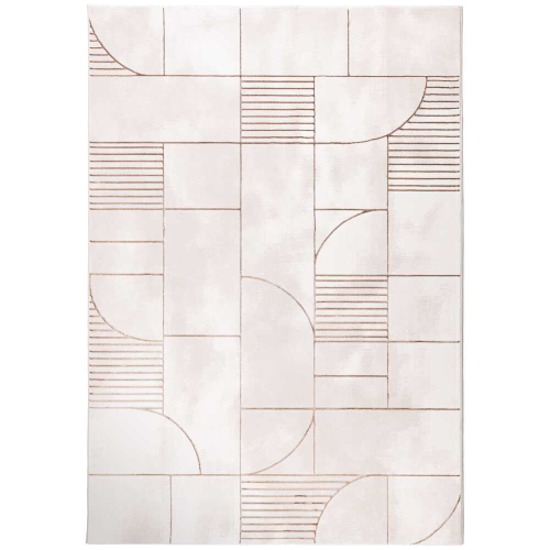 Dywan Creation 120×170 cm geometria beżowy nowoczesny do salonu
