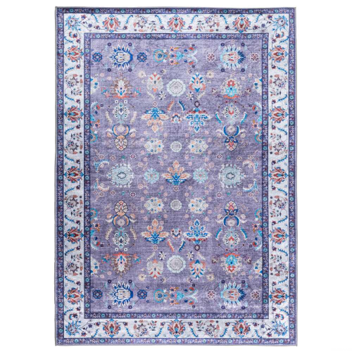 Dywan Print Shine 160×230 cm klasyczny wrzosowy gładki do salonu