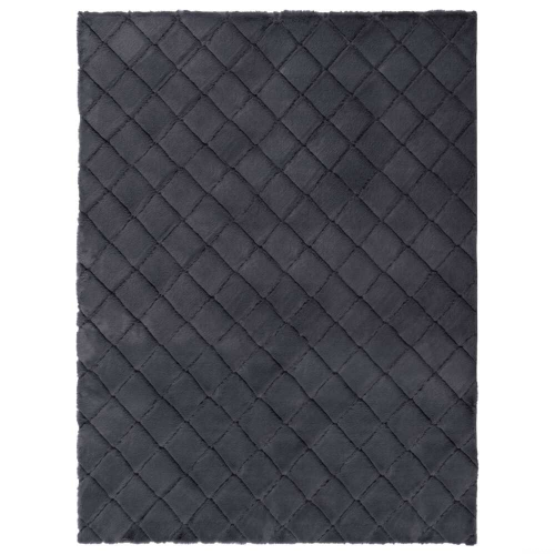 Dywan Modena New 120×160 cm nowoczesny ciemny szary gładki do salonu