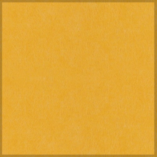 Płytka filcowa akustyczna kwadrat żółta wzór gładki 40x40cm 2szt