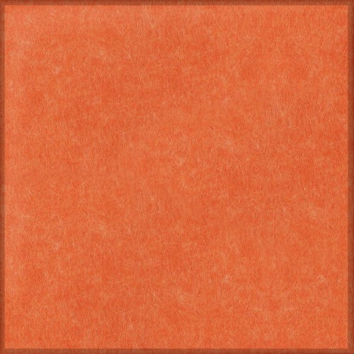 Płytka filcowa akustyczna kwadrat pomarańczowa wzór gładki 40x40cm 2szt