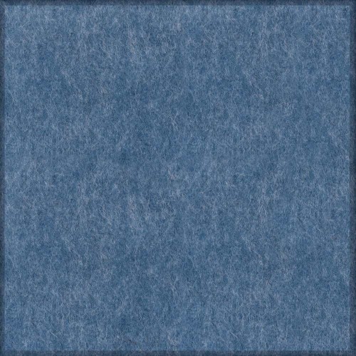Płytka filcowa akustyczna kwadrat niebieska wzór gładki 40x40cm 2szt