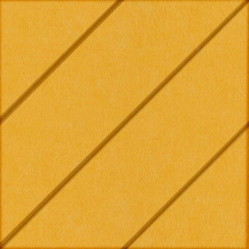 Płytka Filcowa Akustyczna Kwadratowa Żółta 40x40cm 2szt